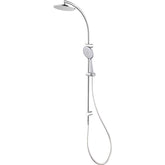 COPENHAGEN Dual Shower Set In Chrome, And Matte Black